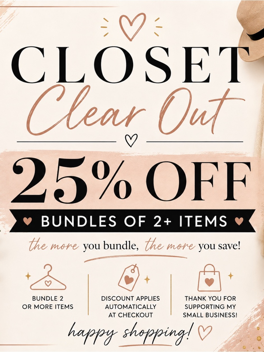 Closet Clear Out